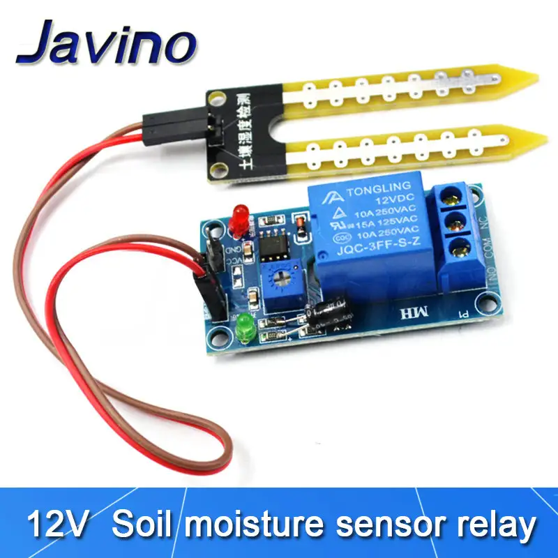 Capacitive Soil Moisture Sensor Module/ Soil Humidity Digital Display Relay Control Module Automatic Watering For Arduino image 7
