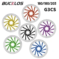 BUCKLOS G3CS Rotor 160MM 180MM 203MM Bicycle Disc Brake Rotor Bike Hydraulic Brakes Rotor High Strength Road MTB Rotors 160 1