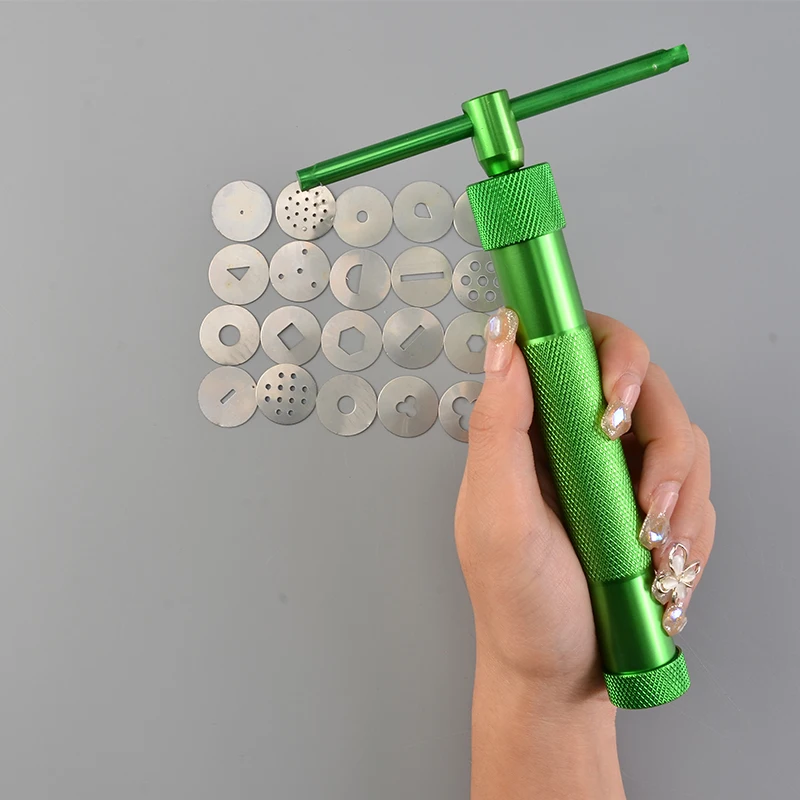 Pottery extruder Rotary extruder Fancy DIY fondant Cake decoration lace sugar brand model doll baking tools