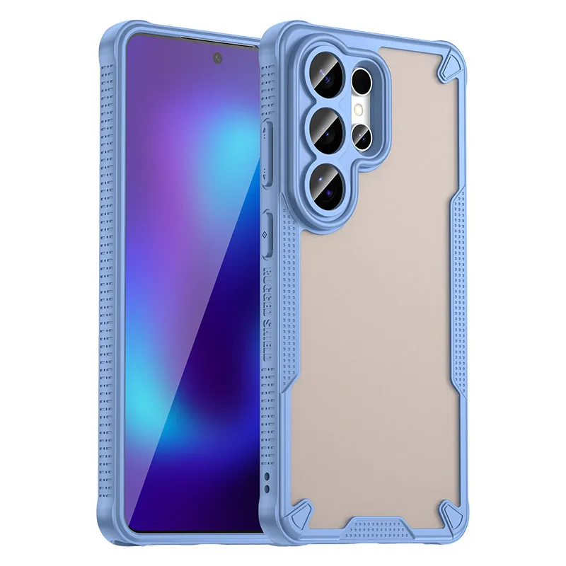 Enhanced Matte Protective Phone Case with TPU Border