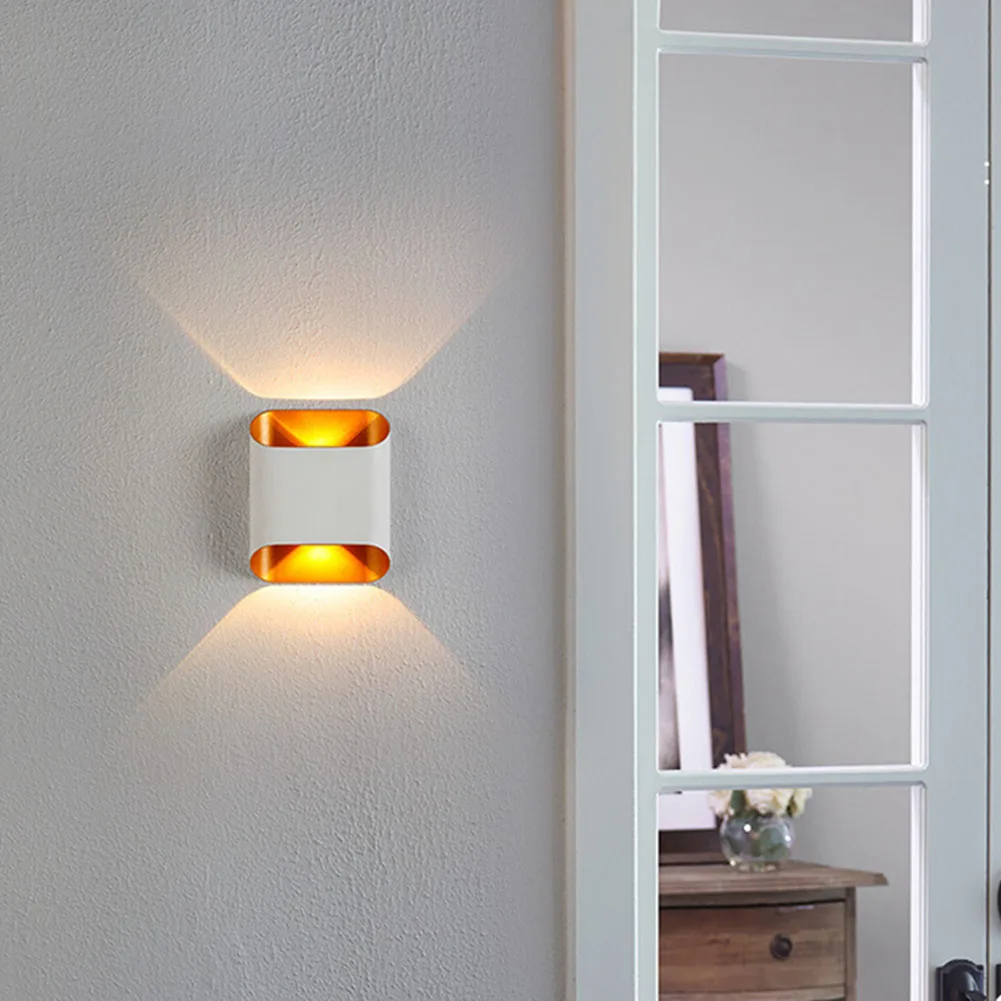 Up and Down Modern LED Wall Lamp Indoor Lighting Outdoor Lighting Waterproof IP66 Wall Lights For Gallery Light Bedroom Balcony