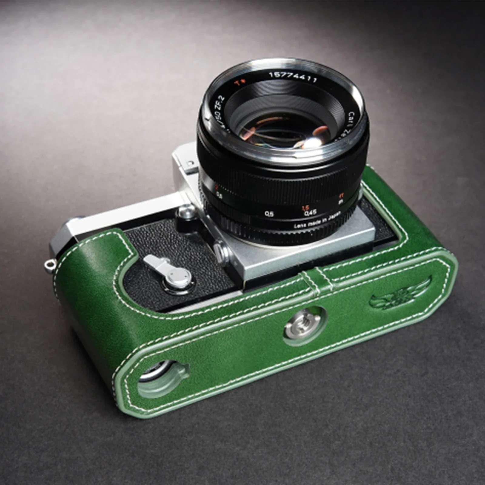 Nikon F2 本体とケース 本革カメラケース,オリジナルの本物の革カメラケース,nikon f2