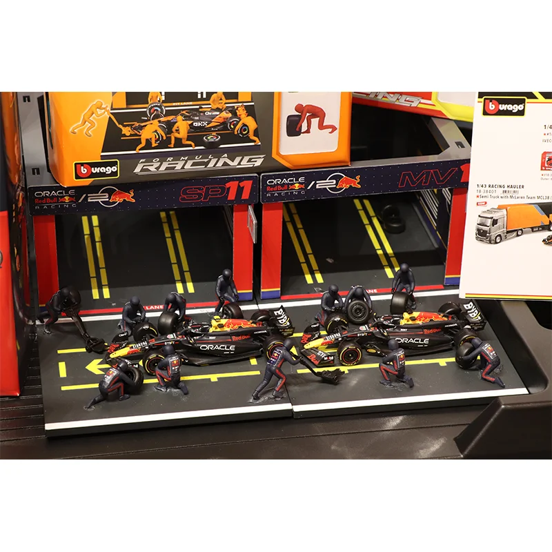 New In Stock Bburago F1 1:43 Pit Pass Alloy Miniature