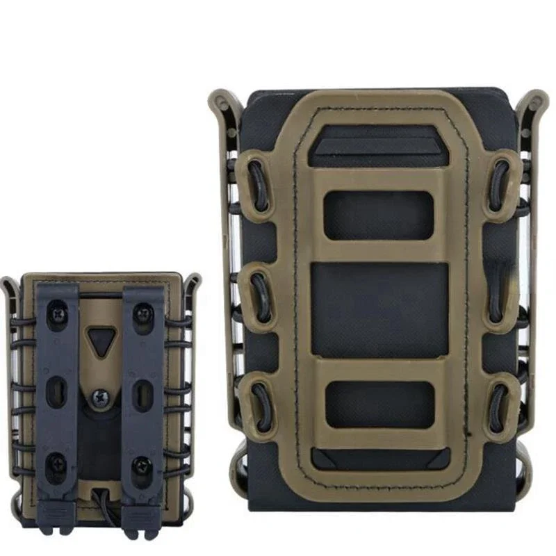 5,56 Magazintasche Träger Fast Mag Flexible Molle für AK 74/47 AR M4 5,56/7,62 Mag Pouch Gewehr Pistole Magazinhalter – Detail 14