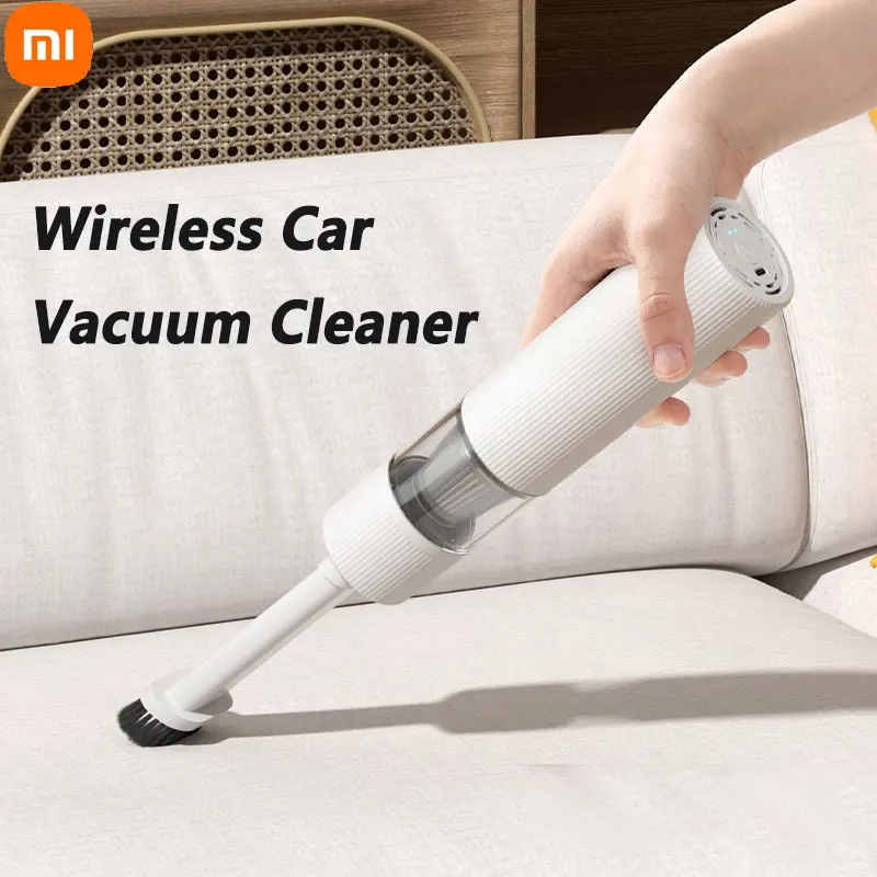 Xiaomi Wireless Car Vacuum Cleaner Portable Dust Mite Vacuum Powerful Handheld Auto Vacuum