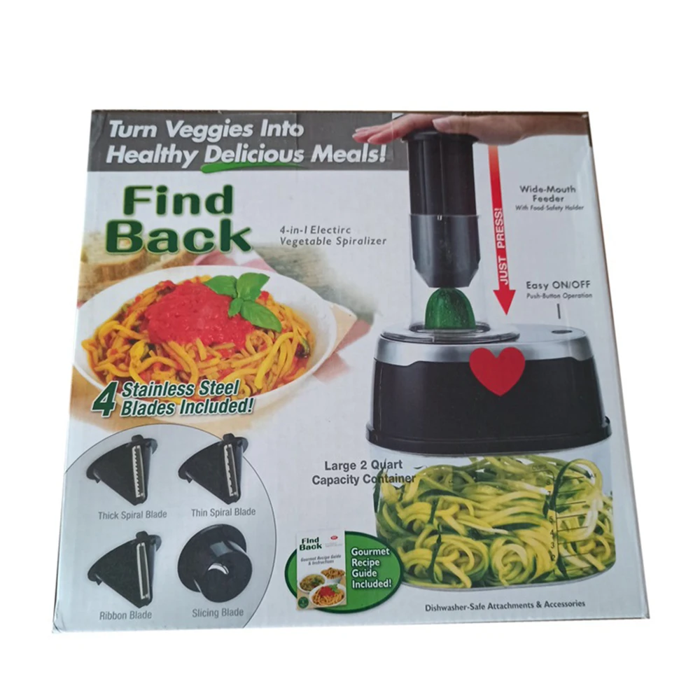 Grab&Slice™ - 4 In 1 Electric Vegetable Cutter and Slicer – Super Mom Cooks