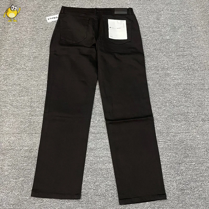 Best Quality Vintage Washed Black Jeans Pants Men Woman Casual Hip Hop High Street Autumn Trousers Fashion Simple 2
