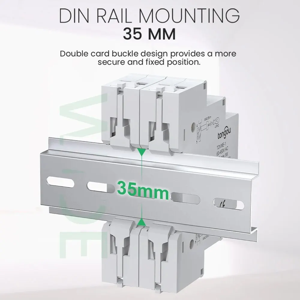 DIN  Ʈ  3   跮, AC 80-500V ̴  а  ǥñ, LED  ÷ 