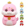Cute Snake Piggy Bank Cash Coin Box Saving Money Jar Large Capacity Year Of The Snake Money Bank children Birthday Gifts 6