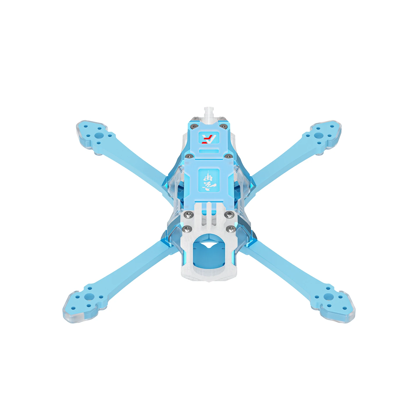 Axisflying BANDO 5 True X Frame Kit 5-дюймовый FPV рама для дрона для фристайла из углеродного волокна с ЧПУ из алюминия для гонок DIY Запчасти для радиоуправляемого дрона thumbnail 4