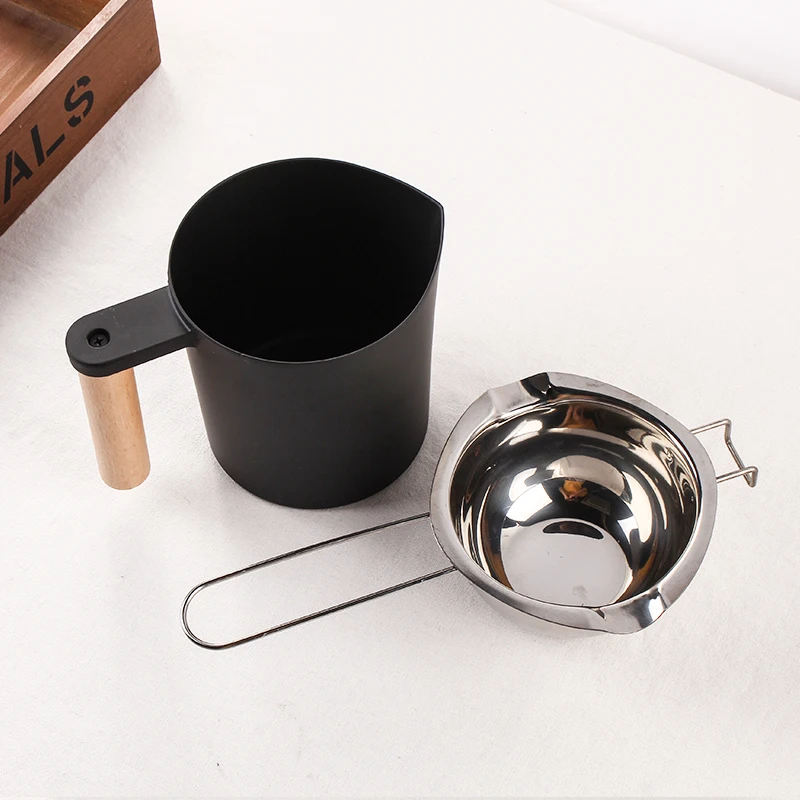 Candle Making Pouring Pot with Electric Hot Plate for Melting Wax Pot and  Long Stain Spoon Candle Making Kit for Adults Beginner