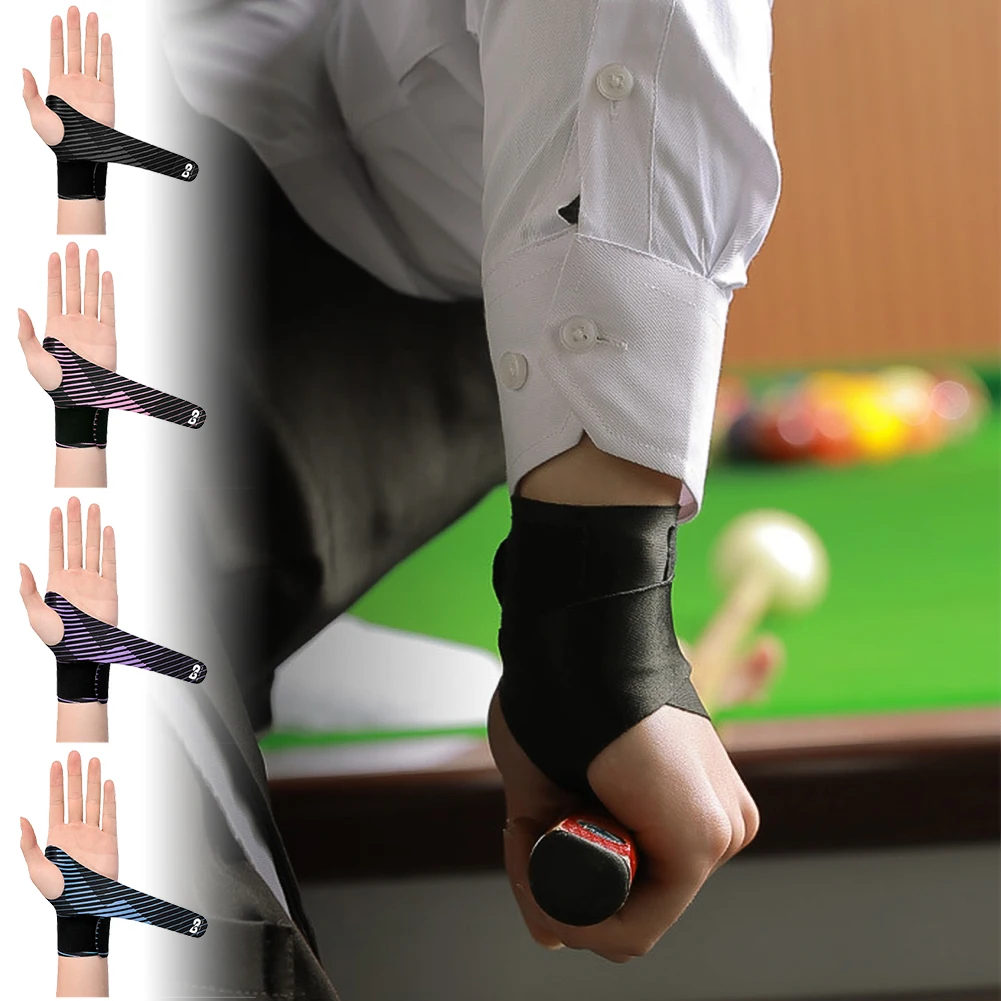 Billiards Glove Wrist Trainer Improve Billiards Skills Portable Snooker Wristband for Outdoor Adults Practice Women Men Training