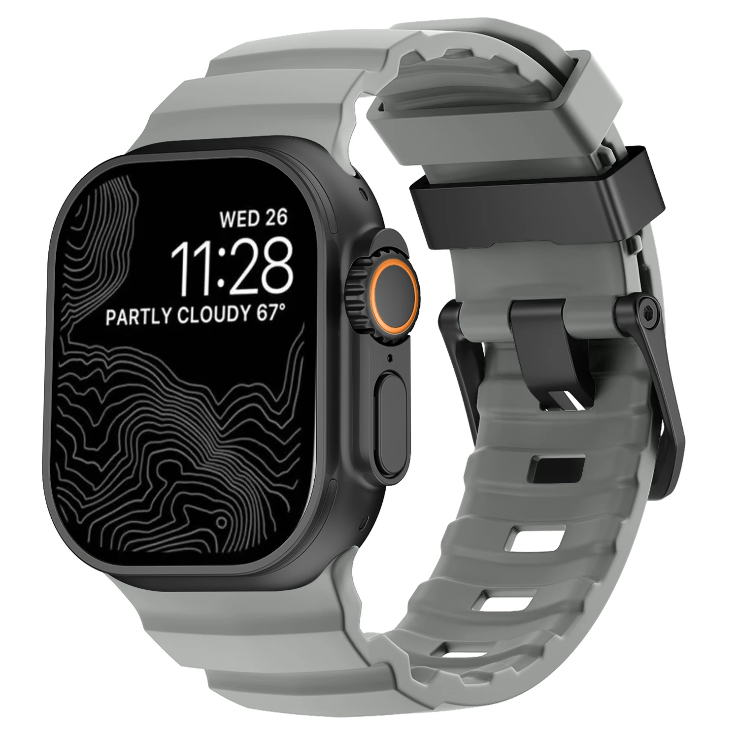 Trail Soft Silicone High-End Wristband Bracelet