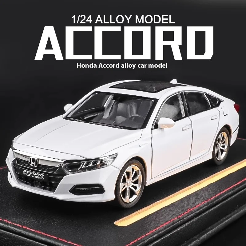 1:24 Accord Limousine Sound & Light Alloy Metal Diecast Car Model