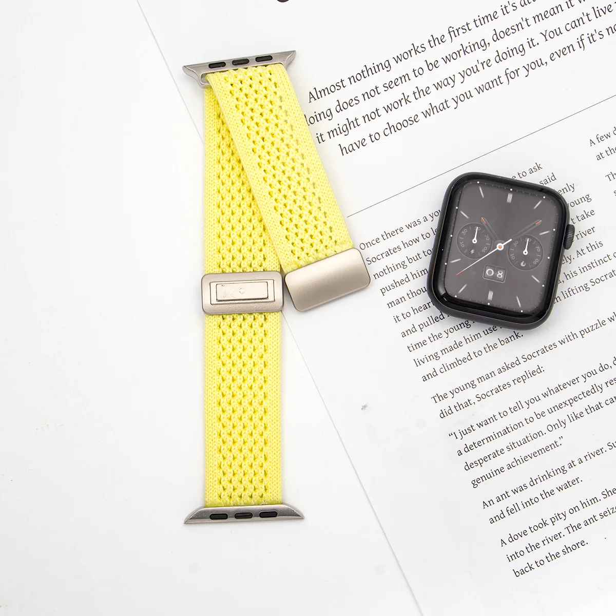 Braided Loop Nylon Strap for Smartwatch - Durable and Stylish Replacement Bracelet Band