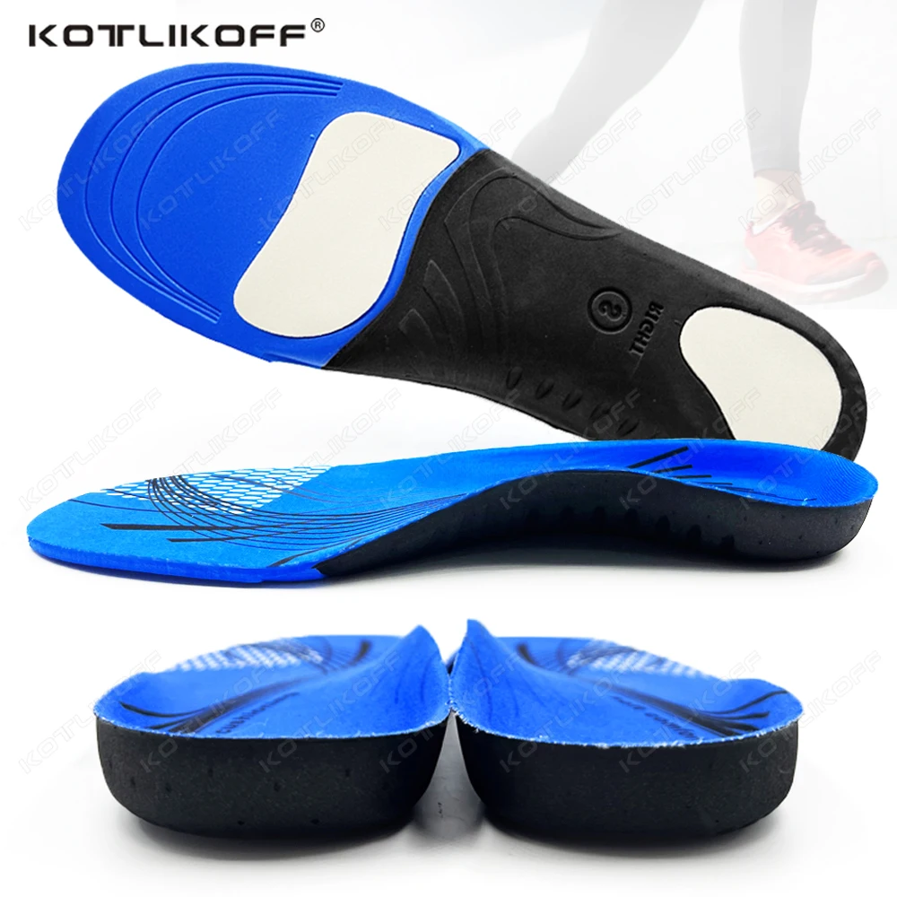 Plantar Fasciitis Orthotic Insoles - Arch Support Shoe Inserts For Flat Feet 1 thumbnail image