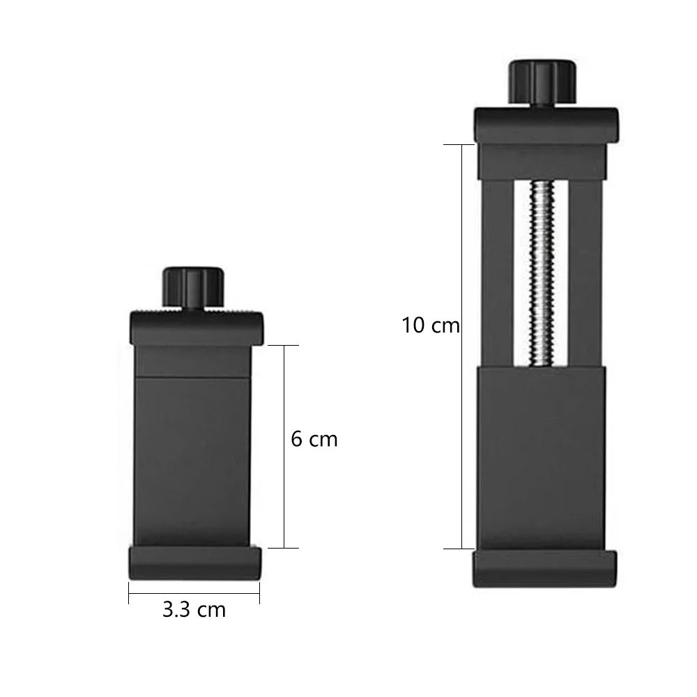 Head Mount Strap Mobile Phone Holder with Phone Clip for iPhone Samsung Smartphones GoPro Insta360 AKASO SJCAM DJI Action Camera