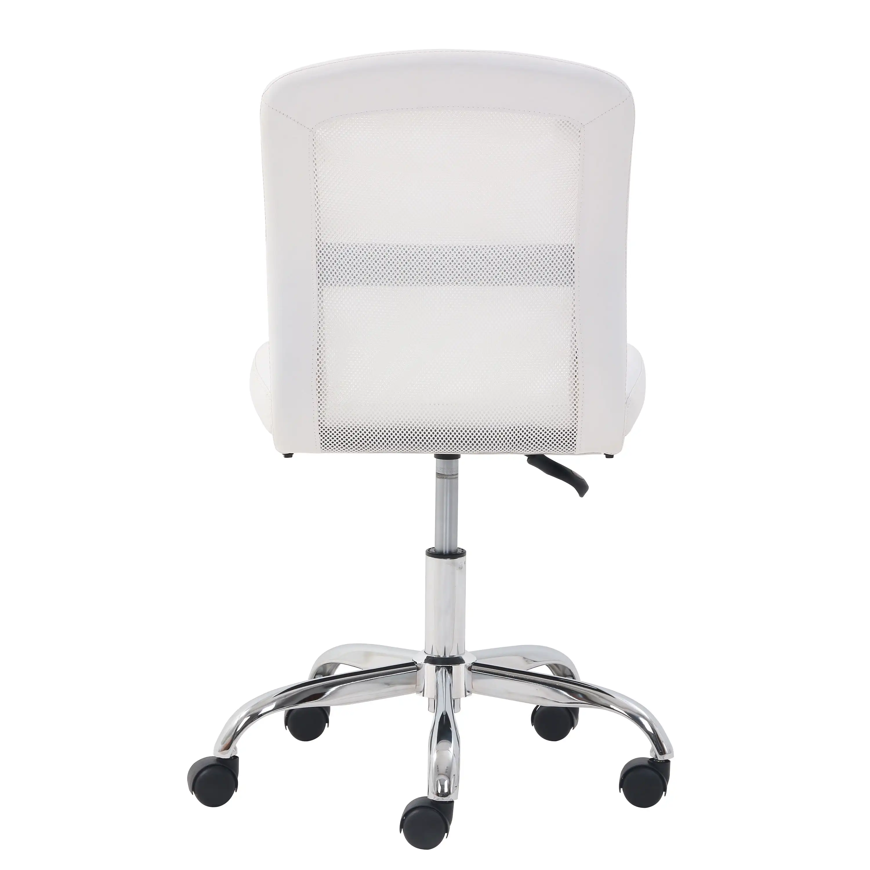 Description Picture 5 of itemComputer Chair Padded Seat with Mid-Back Rolling Casters Durable Metal Base Home Office