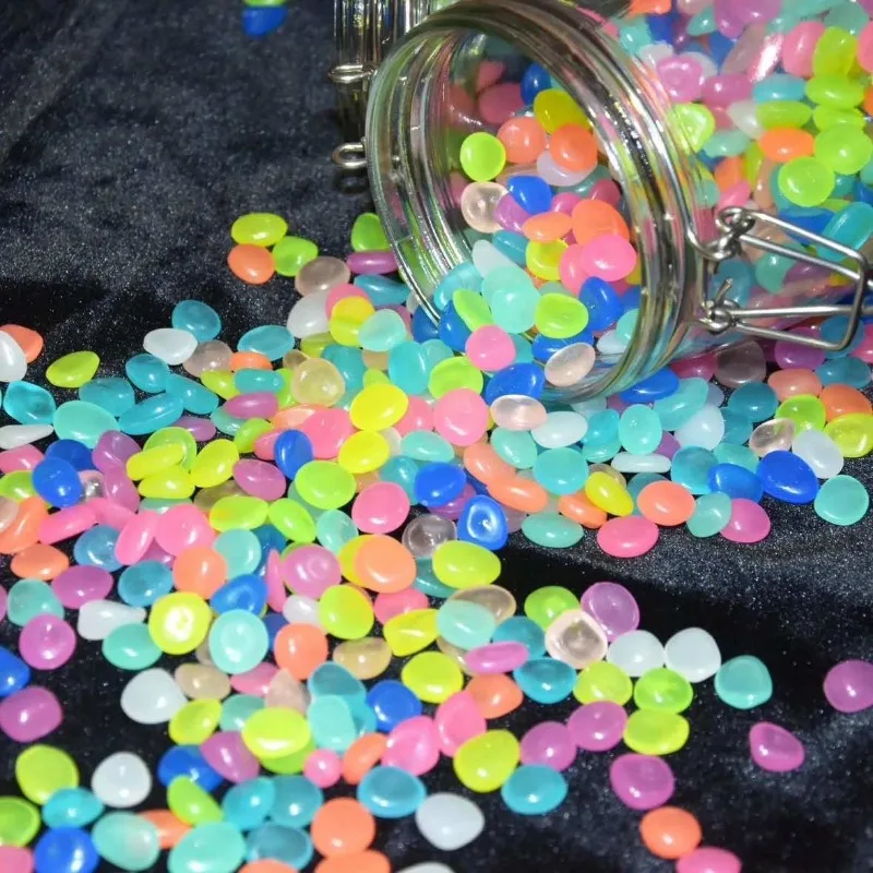 100-500 Glow in the Dark Garden Pebbles Glow Stones Rocks For Walkways Garden Path Patio Lawn Yard Decor Luminous Stones,glow stones,decorative stones