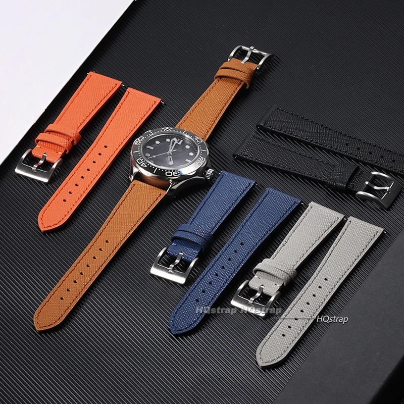 Premium Calfskin Leather Quick Release Watch Bands and Straps