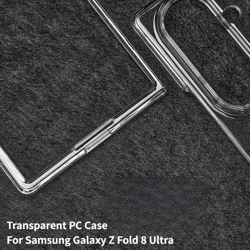 Ultrathin Magnetic Transparent Hard PC Case with Lens Protection and Skin Feel Cover