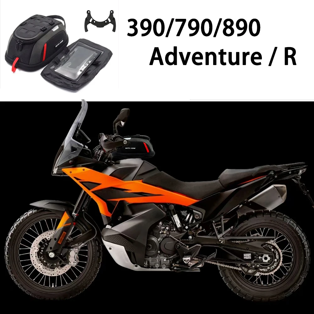 For 790 Adventure Motorcycle Tank Bag 390 ADV 890 Adventure R Magnetic ...