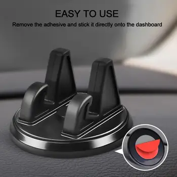 Supporto per telefono da Auto supporto girevole supporto antiscivolo Mobile supporto a 360 gradi cruscotto navigazione GPS accessori Auto universali