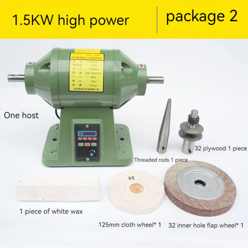 Lucidatrice Da Banco 350W 10000 Rpm - Multifunzione Per Taglio E Lucidatura Legno/Metallo - Foto 11