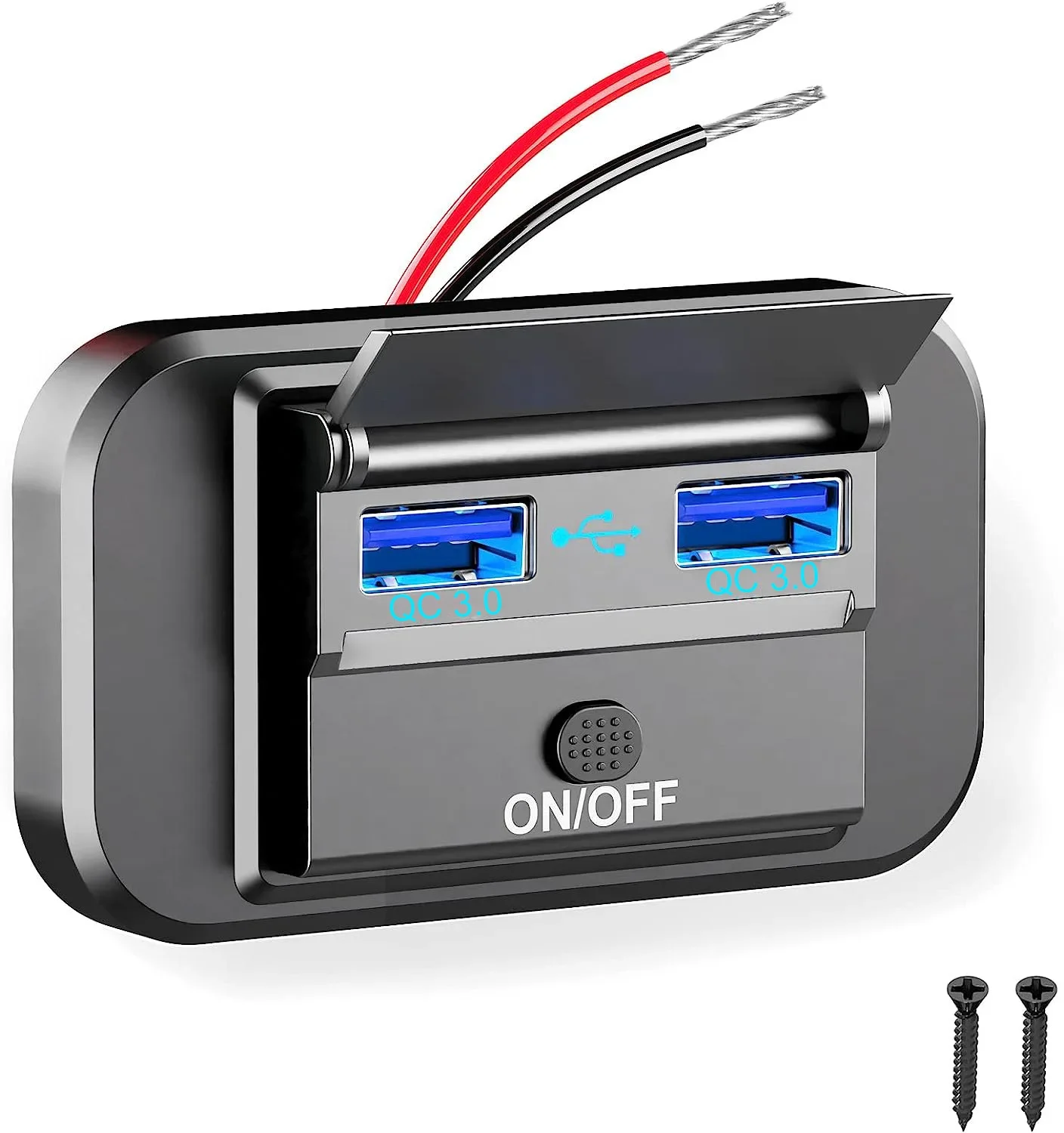 High-Power 96W Multi-Port Fast Charging USB Panel