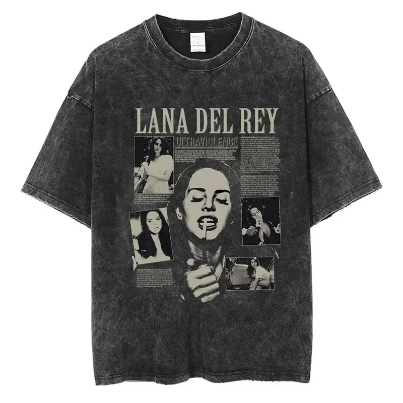 

Футболка Мужская/женская оверсайз с принтом «Лана Дель Рей»
