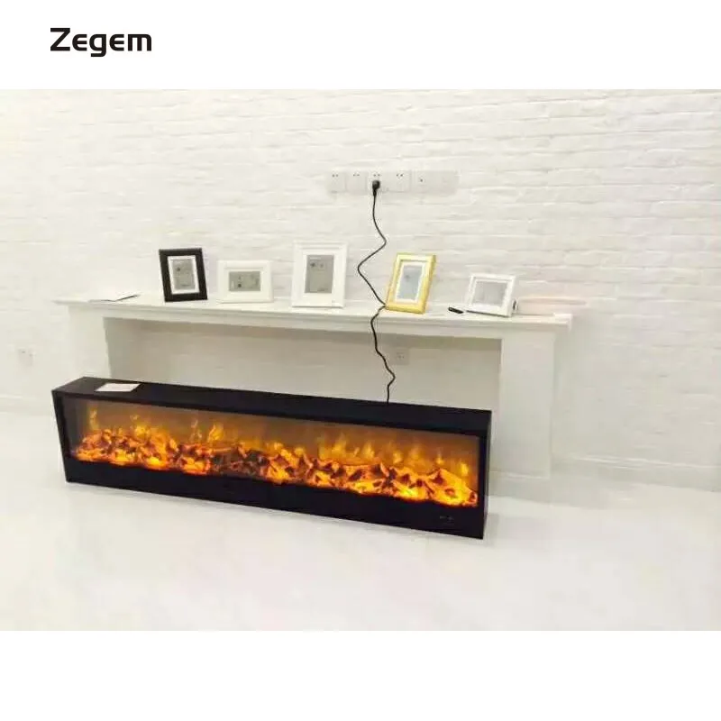 Vervelend Onaangenaam Viool Verzending Van Deur Tot Deur 120X15X40Cm Elektrische Haard Kachel Met Hout  Geluid - AliExpress