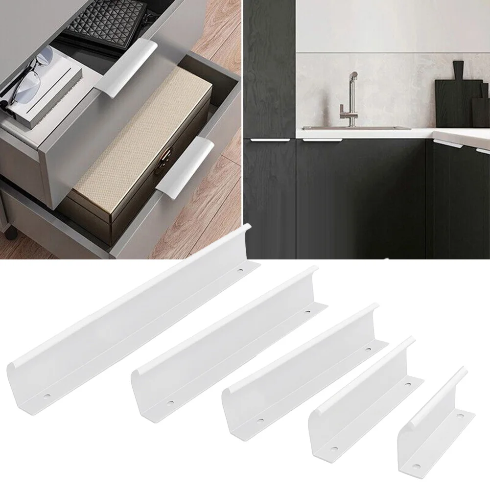 Description Picture 2 of itemHigh Quality Cabinet Handle Pull Kobs Home Improvement Invisible Closet Door Drawer Finger Edge Pull Furniture Hardware