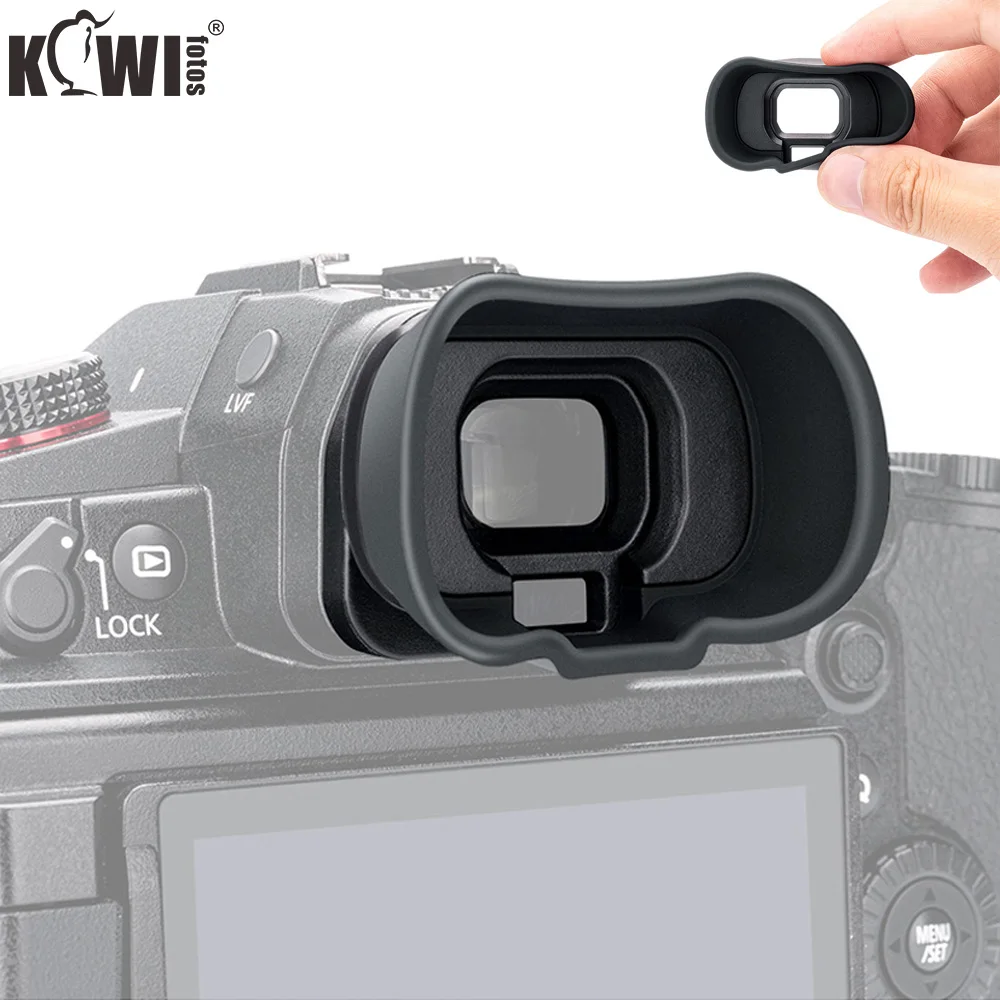 Soft Silicon Long Câmera Eyecup Viewfinder Eye Cup para Panasonic Dc-gh6 Gh5s Gh5 Substitui Panasonic 4ye1a561z Eyecup