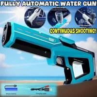Summer Electric Water Gun Pool Fight Toy Watergun Automatic Induction Absorbing Water Spray Water Gun Outdoor Beach Toys 1