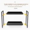 2 Tier Under Sink Organizer Sliding Cabinet Basket Organizer Storage Rack with Hooks Hanging Cup Bathroom Kitchen Organizer 4
