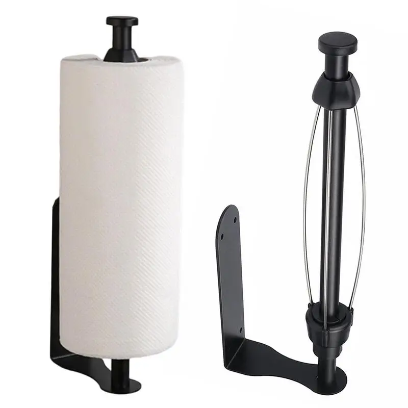 

Держатель для бумажных полотенец под шкаф держатель для бумажных полотенец из нержавеющей стали настенное крепление с функцией демпфирования бумажное полотенце из нержавеющей стали