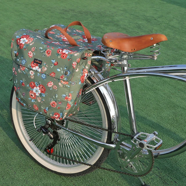 Alforja Bicicleta TOURBON Alforja De Lona Para Bicicleta, Asiento
