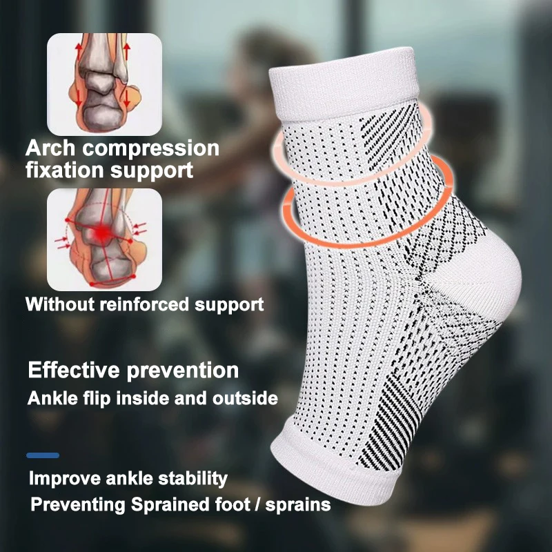 1/3 Pairs Fashionable Sports Sweat Absorbing Breathable Compression ...