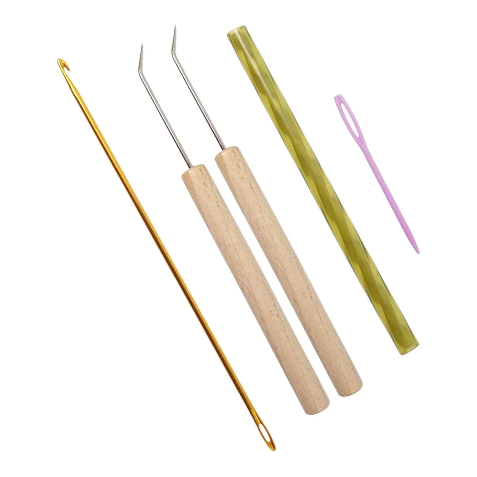 Knitting Loom 5 Pieces Round Loom Hook Set for Kids Adults Loom Pick Tool & Pin