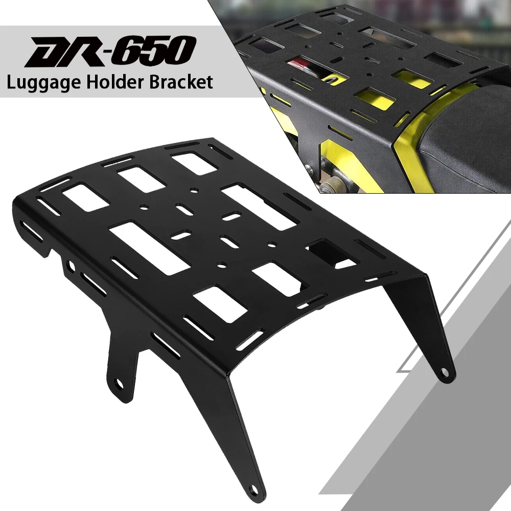 

2023 Motorcycle For Suzuki DR650 DR 650 1990-2019 2020 2021 2022 Rear Luggage Rack Cargo Rack Support Shelf Holder Bracket dr650