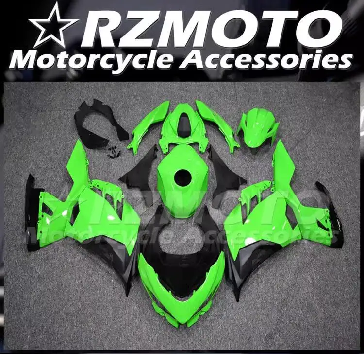 

Комплект обтекателей для мотоцикла из АБС-пластика, 4 подарка, подходит для Kawasaki EX 250 400 2019 2020 2021 2022 2023 19 20 21 22, комплект кузова, зеленый