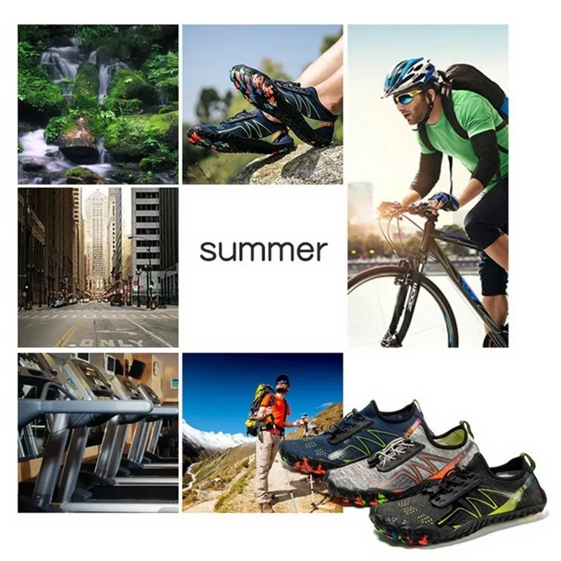 Unisex Water Aqua Five Toe Swimming Shoes Sneakers Barefoot Sandals Beach Hiking