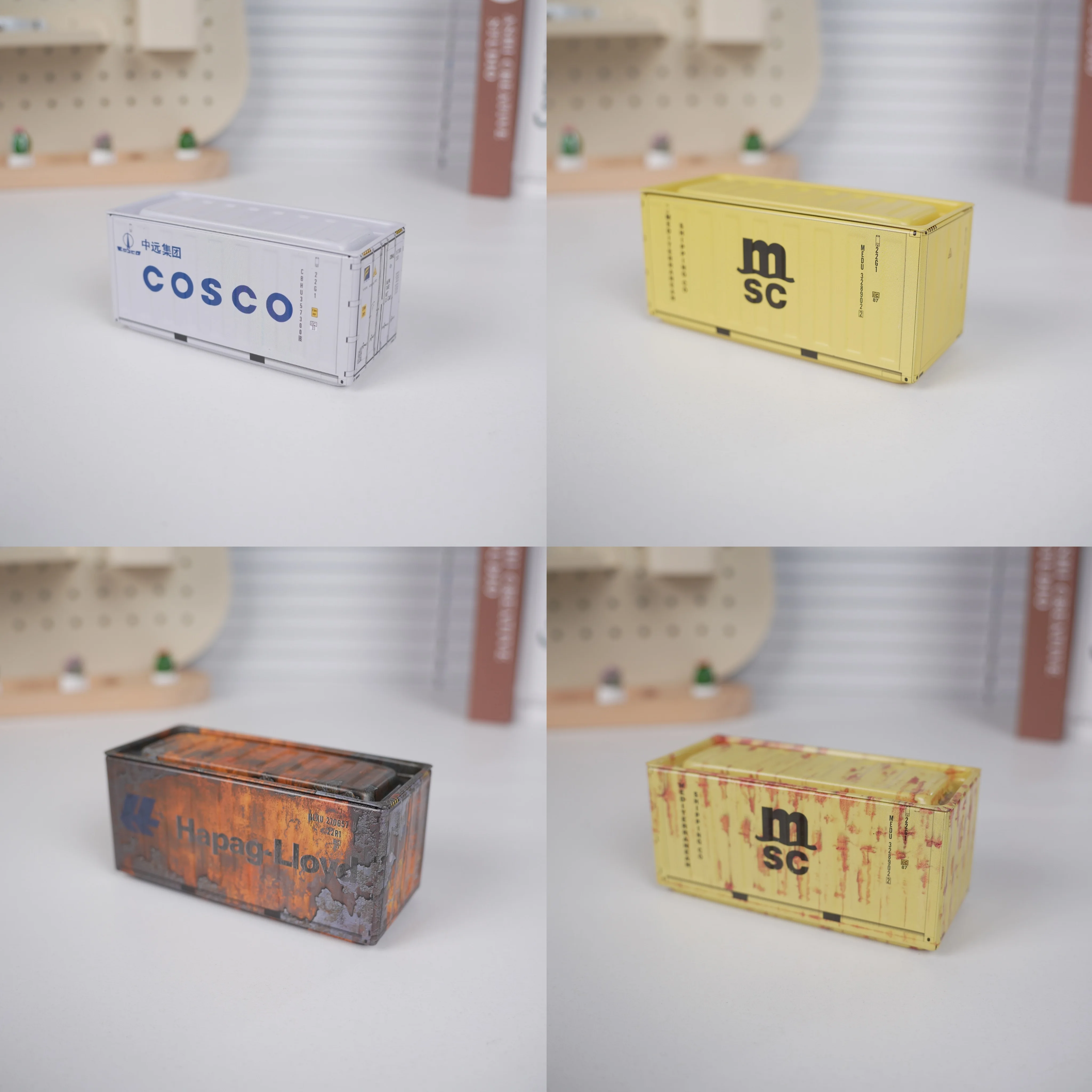 Neue Container Mini Eisen Lagerung Box Retro Industriellen Stil kreative Kreative Dekoration Sammeln Artikel Desktop Modell Kinder Geschenke – Detail 19