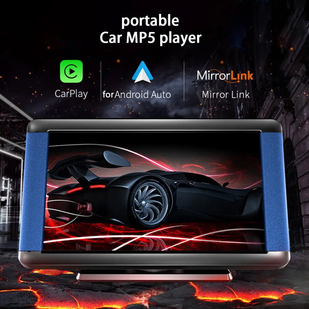 

7-Inch Car Monitor Touch Screen Car Radio Multimedia Player Wireless Plug Play Auto Monitor for Apple Carplay for Android