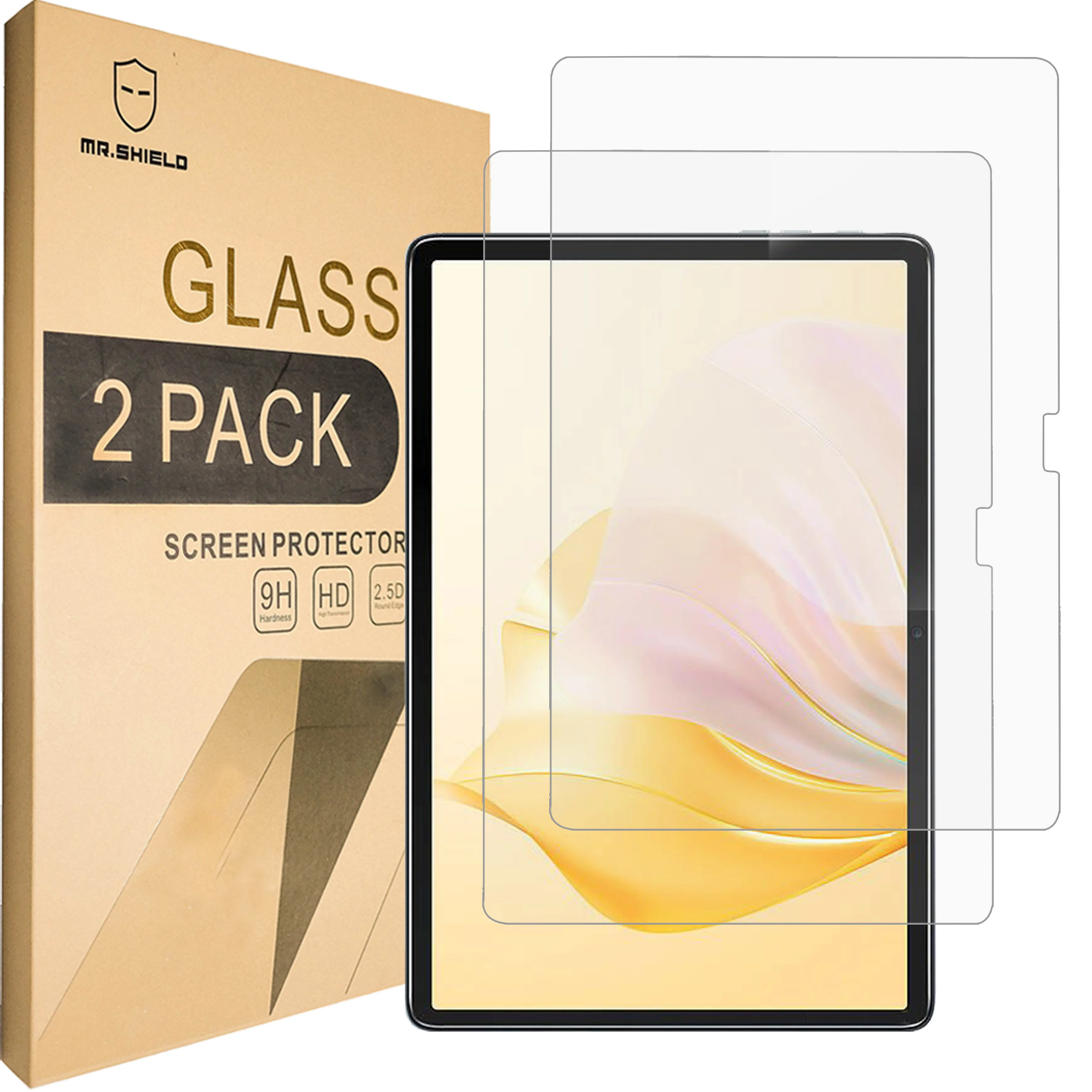 

Mr.Shield Screen Protector For Blackview Tab 7 LTE Tablet 10.1 Inch [Tempered Glass] [Japan Glass with 9H Hardness] [2-PACK]