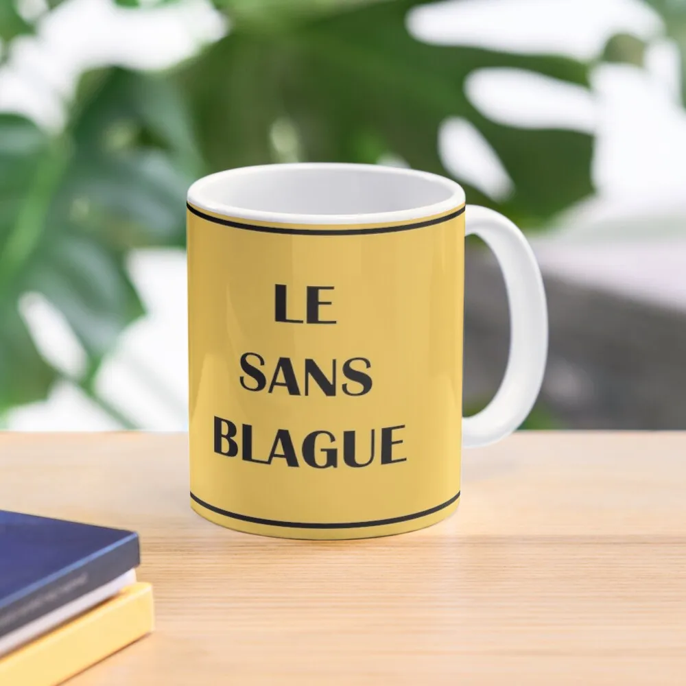 

the french dispatch le sans blague mug Coffee Mug Anime Cup