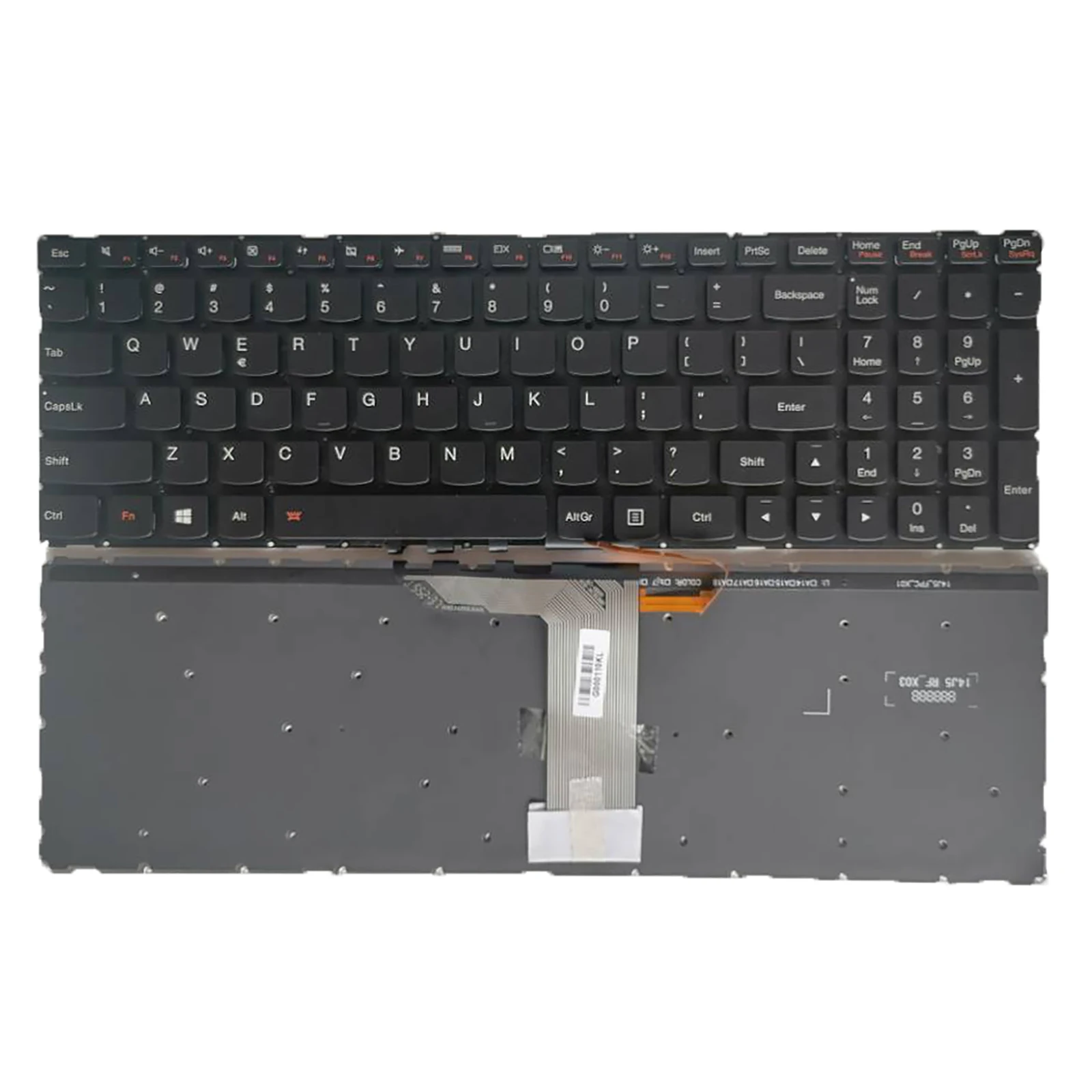 

New For Lenovo IdeaPad 700-15ISK 700-17ISK Yoga 500-15ISK 500-15IBD Backlit Keyboard US