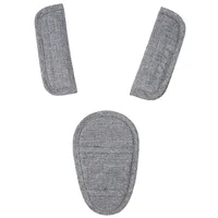 Coussinets de ceinture de sécurité pour voiture de bébé, empêchent l'étrangulation, housses universelles de sangle d'épaule pour poussette, coussins de harnais de sécurité doux pour landau 6