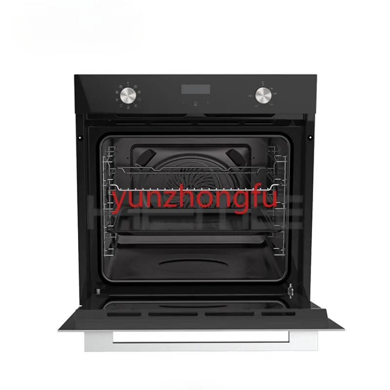 

China Factory Price Household Wall Oven 74L 9 Functions Mechanical Electronic Timing Built-in Oven