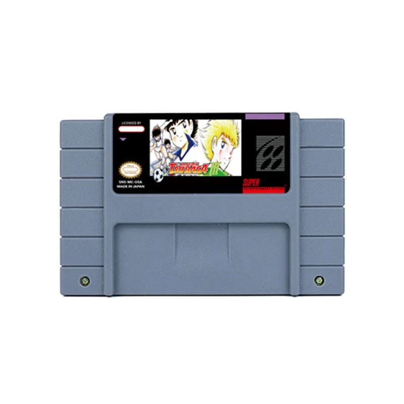 Captain Tsubasa Iii - Challenge Of Kaiser Rpg Game Per Snes 16 Bit Retro Cart Regalo Per Bambini